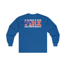 Load image into Gallery viewer, Long Sleeve - American Flag - Compton Fire Apparel
