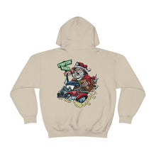 Load image into Gallery viewer, Hoodie - Firefighter Claus

