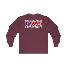 Load image into Gallery viewer, Long Sleeve - American Flag - Compton Fire Apparel
