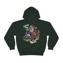 Load image into Gallery viewer, Hoodie - Firefighter Claus
