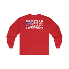 Load image into Gallery viewer, Long Sleeve - American Flag - Compton Fire Apparel
