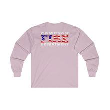 Load image into Gallery viewer, Long Sleeve - American Flag - Compton Fire Apparel
