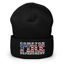 Load image into Gallery viewer, Beanie - American Flag - Compton Fire Apparel
