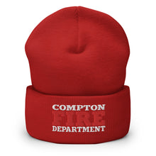 Load image into Gallery viewer, Beanie - Department Red - Compton Fire Apparel
