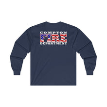 Load image into Gallery viewer, Long Sleeve - American Flag - Compton Fire Apparel
