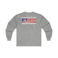 Load image into Gallery viewer, Long Sleeve - American Flag - Compton Fire Apparel
