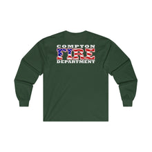 Load image into Gallery viewer, Long Sleeve - American Flag - Compton Fire Apparel
