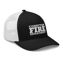 Load image into Gallery viewer, Trucker Hat - Classic White Fire Logo
