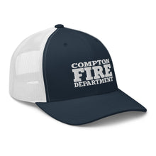 Load image into Gallery viewer, Trucker Hat - Classic White Fire Logo
